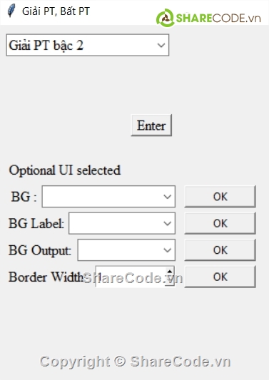 code học tập,code miễn phí,python,PT bậc 2,giải phương trình bậc 2,giải phương trình c#