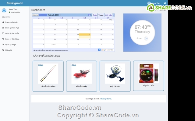 Web bán hàng,Website bán hàng bằng Spring,Website bán dụng cụ câu cá FishingWorld,Web bán dụng cụ câu cá