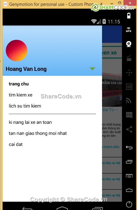 đồ án tốt nghiệp,ứng dụng android,quan ly thong tin,tim kiem xe khach,tin tưc giao thông