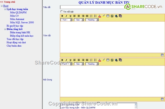 website tin tức,website quản lý tin tức,đồ án quản lý tin tức,quản lý trường học,code web trường học,code website trường học