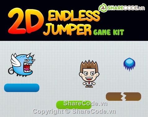 2D Toolkit,unity,unity2d,2D Endless Jumper,Game Kit 2.0