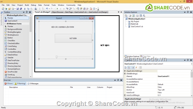 User Control,Sử Dụng User Control,Vb.Net