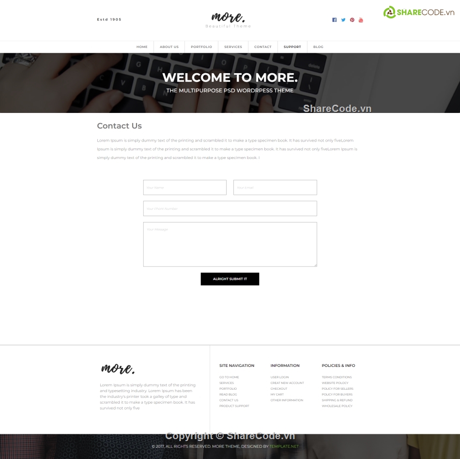 Template danh mục đầu tư,giao diện website đầu tư,Template web đầu tư,Template website giới thiệu