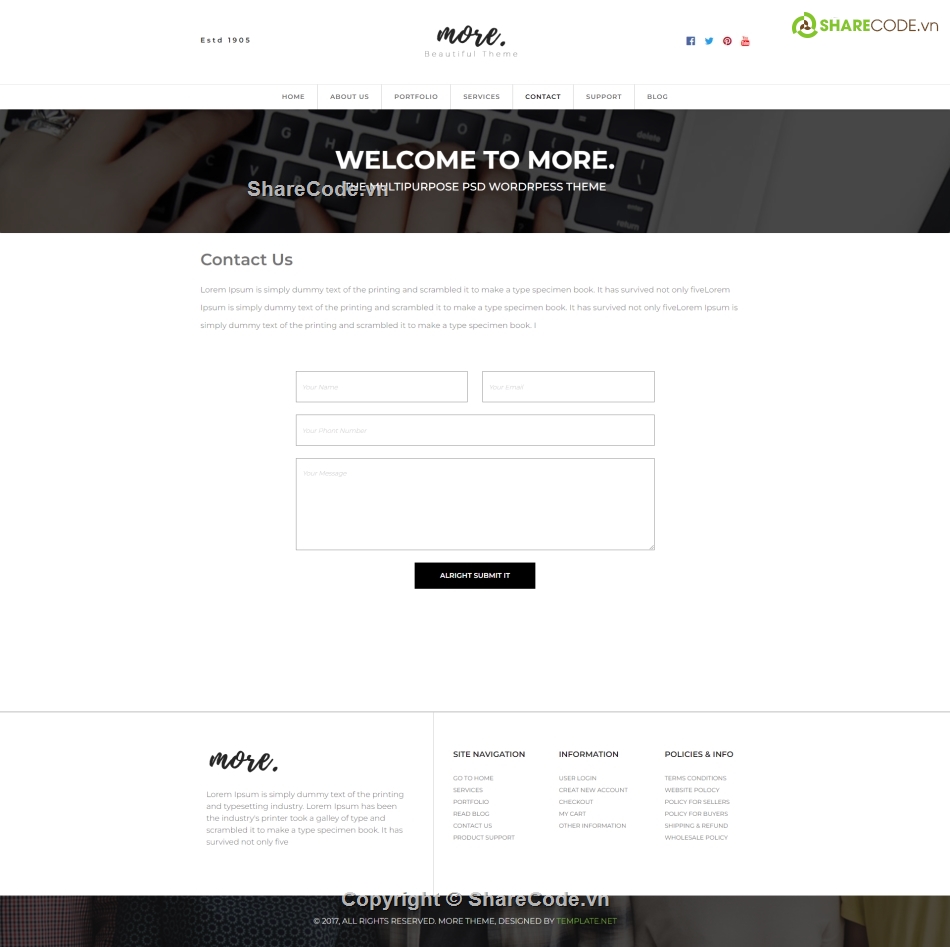 Template danh mục đầu tư,giao diện website đầu tư,Template web đầu tư,Template website giới thiệu