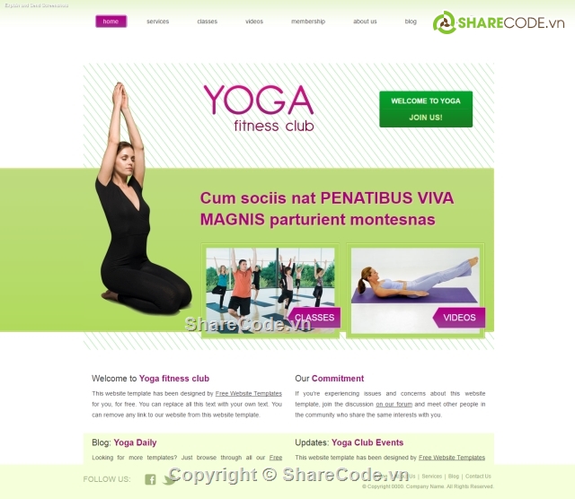 Template thể hình,Trung tâm yoga,website html đẹp,trung tâm Yoga