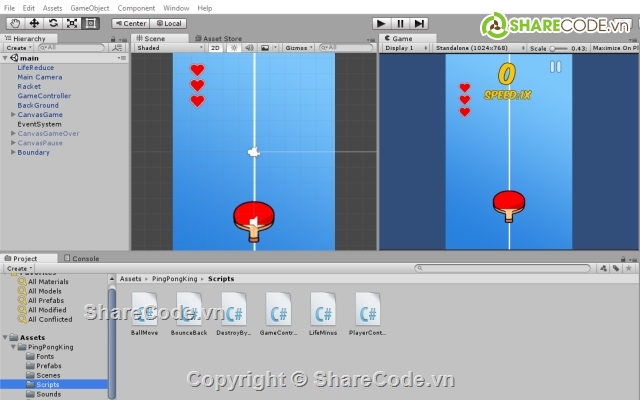 soure code game,templates,source game,Ping Pong,Ping Pong Complete