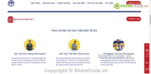 code web giống vus.edu.vn,trường học,Template VUS.EDU.VN,web giáo dục