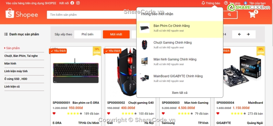 Template,Shop,Template Web,website shopee,web responsive,giao diện shopee