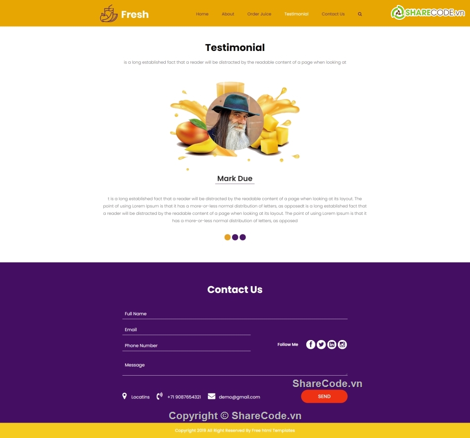 Template website giới thiệu nước hoa quả,Template website  bán nước hoa quả,Template website giới thiệu,Template website thực phẩm sạch hoa quả,Template website hoa quả sạch