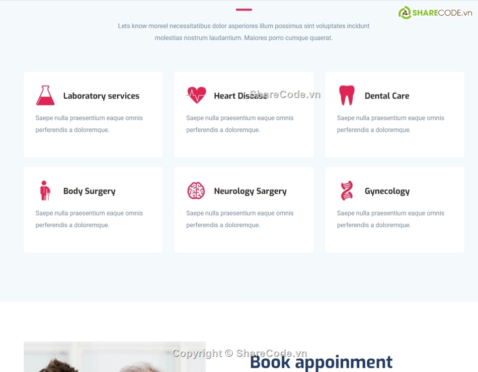 Template website giới thiệu bệnh viện,Template website đặt lịch khám bệnh,Template website bệnh viện,template website khám bệnh