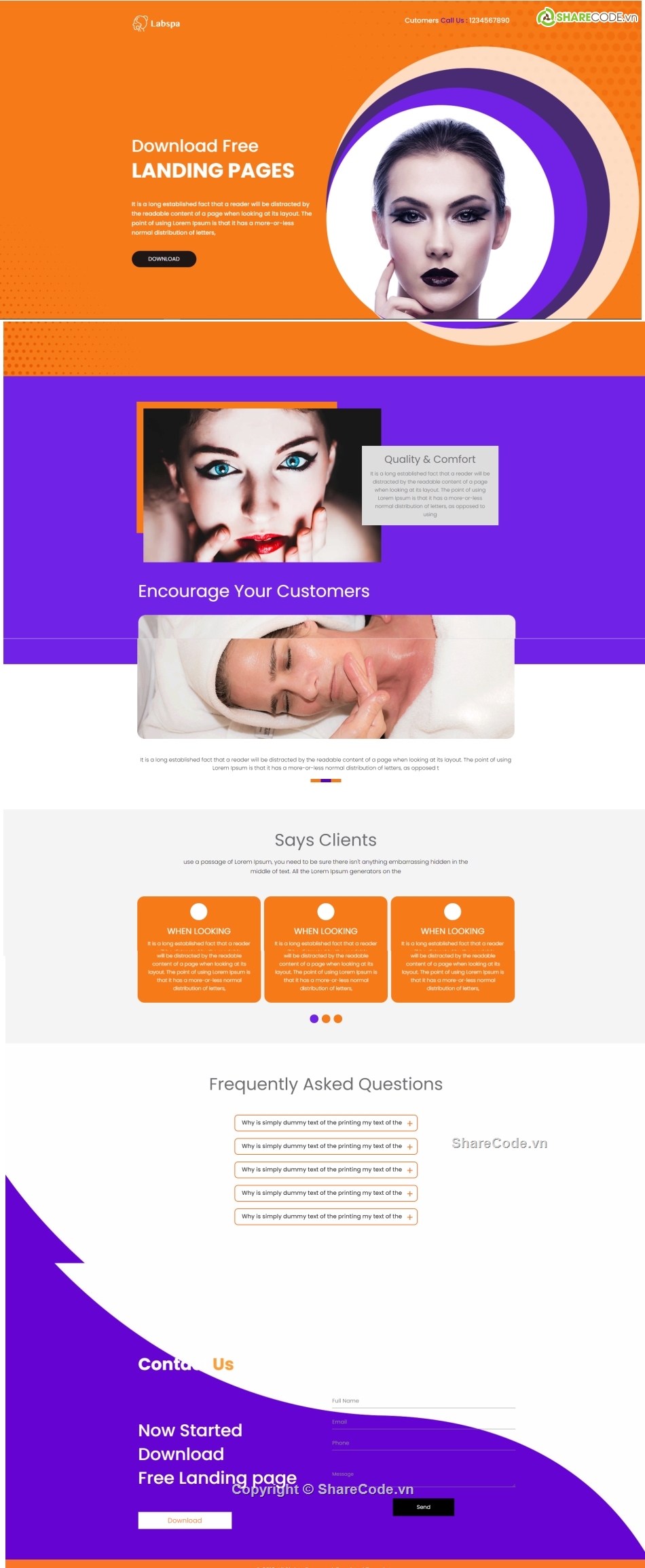 Template website giới thiệu spa,Template website giới thiệu liệu trình,Template website liệu trình spa,Template website làm đẹp