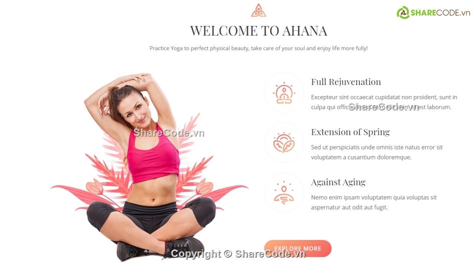 Templatee web phòng gym,Template website yoga,Template website yoga fitness,Template website phòng tập gym,Template website giới thiệu tập gym