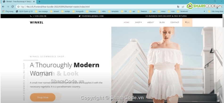 web quản lý thời trang,Template web bán thời trang,web shop thời trang html,html web shop thời trang