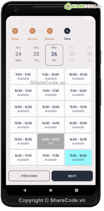 androi,barber,cắt tóc