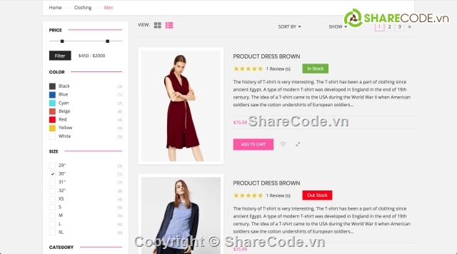 website thương mại điện tử,website bán quần áo,Web Cực Đẹp,web thời trang,code web bán quần áo