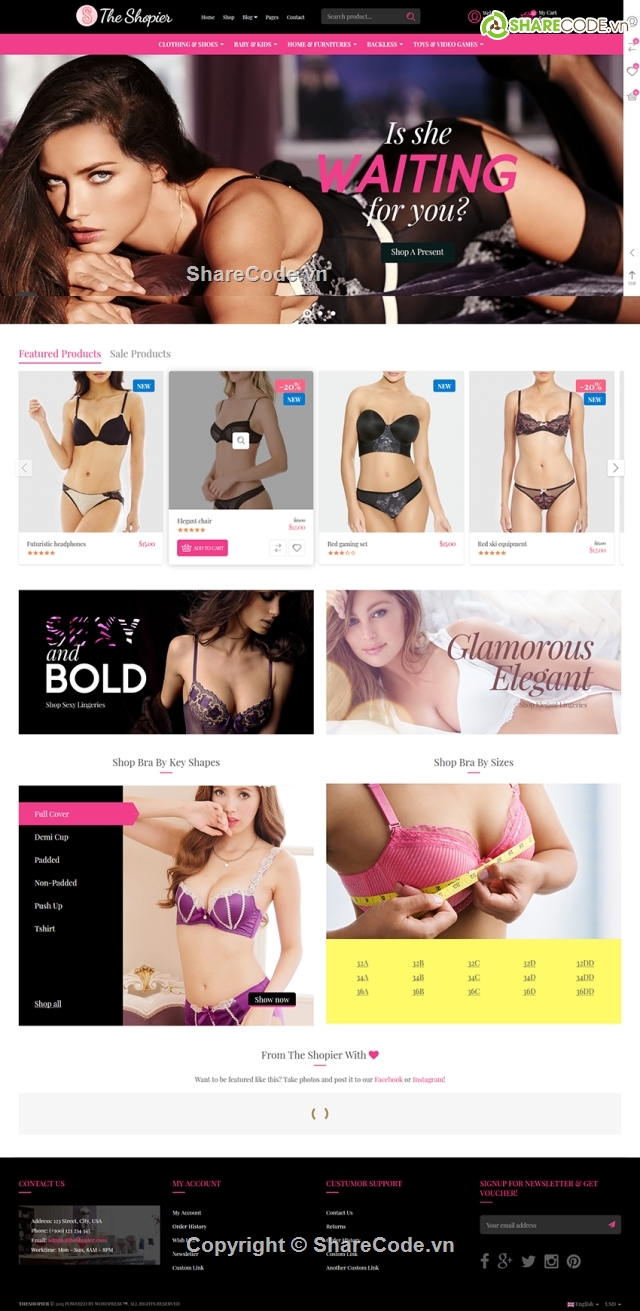 theme wordpress,theme wordpress theshopier,theme bán hàng wordpress,theme thời trang,Theme wordpress bán hàng