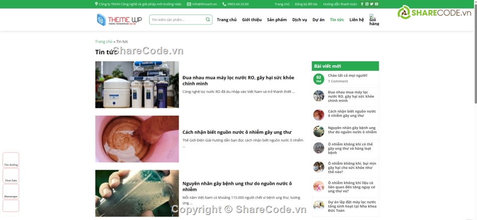 theme WordPress bán máy lọc khí,giao diện bán thiết bị lọc không khí,theme WordPress chuẩn SEO  giao diện WordPress đẹp