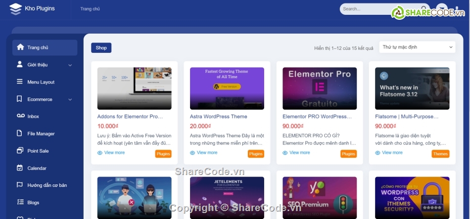 Theme WordPress bán plugin,Website bán mã nguồn,website bán sản phẩm ảo,website bán theme,sharecode website bán mã nguồn,bán mã nguồn