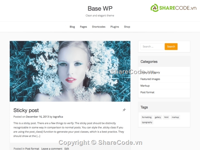 wordpress,Base WP,WordPress theme