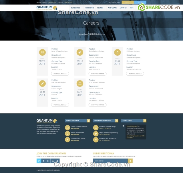 website giành cho doanh nghiệp,website công ty kinh doanh,Theme Wordpress,QUANTUM v2.0.3