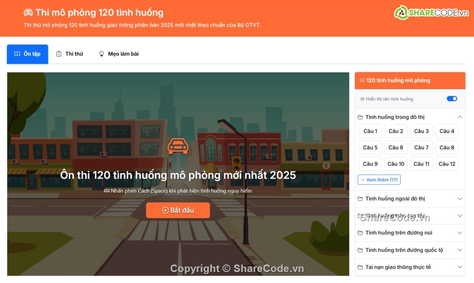 share code thi mô phỏng,plugin wordpress thi mô phỏng,theme wordpress thi mô phỏng,code website thi mô phỏng