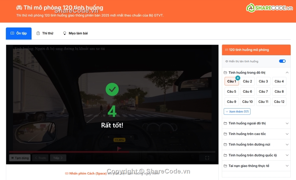 share code thi mô phỏng,plugin wordpress thi mô phỏng,theme wordpress thi mô phỏng,code website thi mô phỏng
