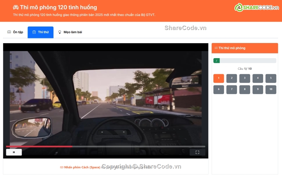 share code thi mô phỏng,plugin wordpress thi mô phỏng,theme wordpress thi mô phỏng,code website thi mô phỏng