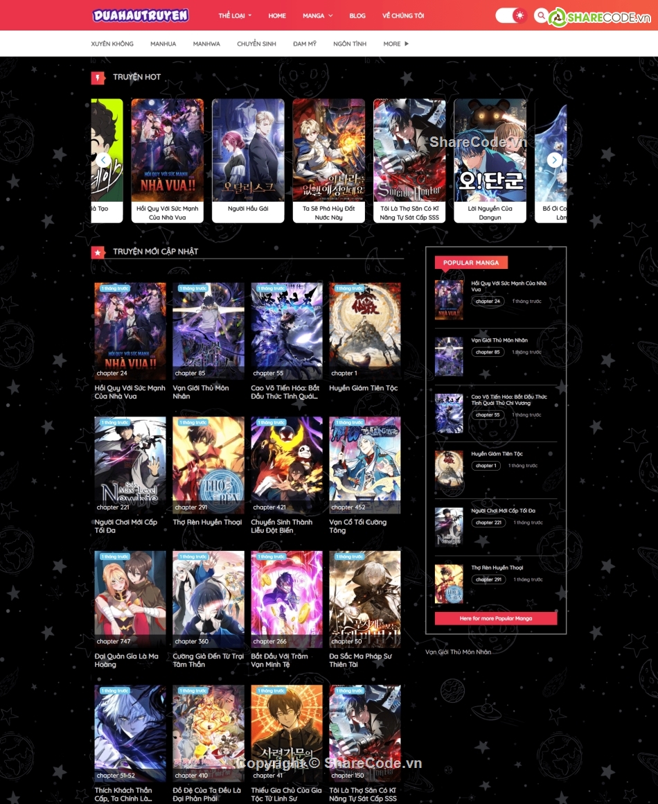 web truyện,theme truyện tranh,code truyện tranh,web đọc truyện,theme wordpress đọc truyện,website truyện tranh