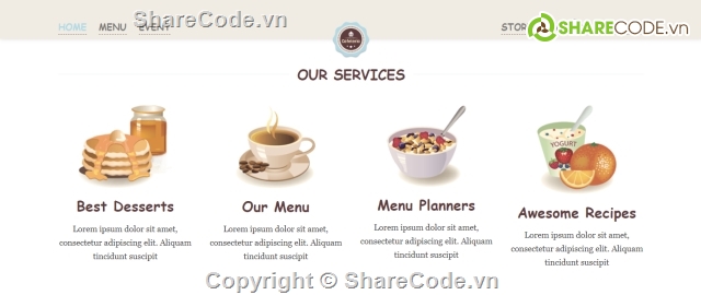 theme wordpress,theme cà phê wordpress,Cafeteria,Food