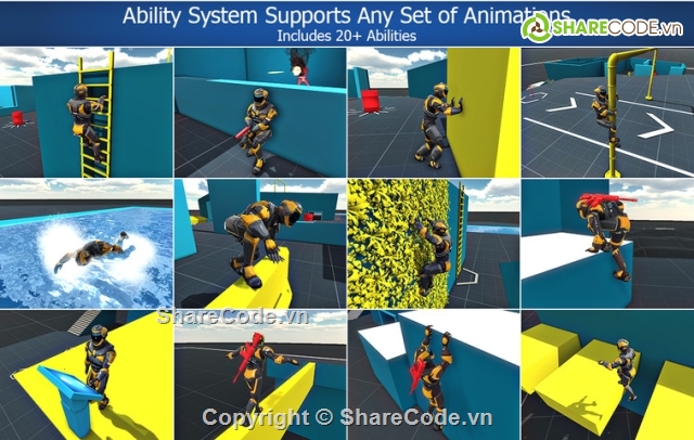 unity asset,unity game,source code unity,endless runner unity,unity endless jumper,Third Person Controller