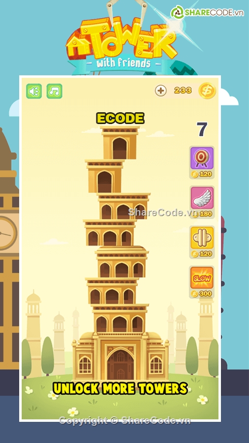 Tower Builder,game Unity,Tower Building Unity5.5