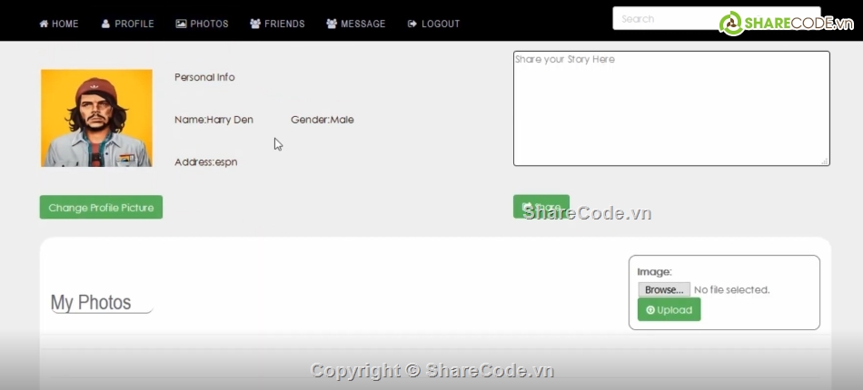 mạng xã hội,code PHP giao diện đẹp,giao diện cực đẹp