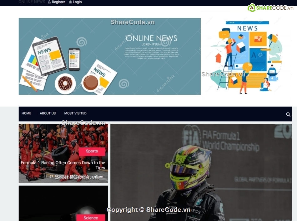 Trang web tin tức,Web tin tức,Website tin tức,code tin tức,đọc tin tức