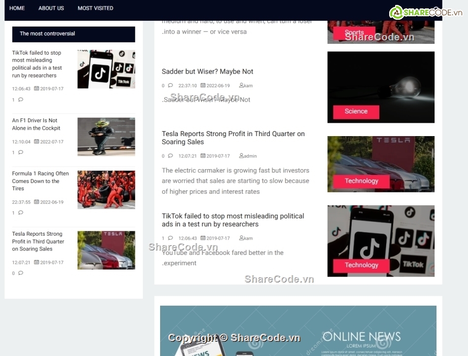 Trang web tin tức,Web tin tức,Website tin tức,code tin tức,đọc tin tức