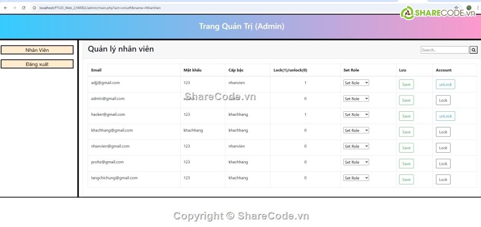 web bán sách,đơn giản,web sách
