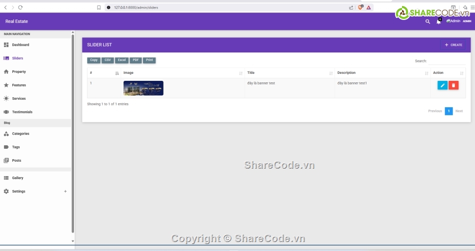 web bất động sản,Laravel,web