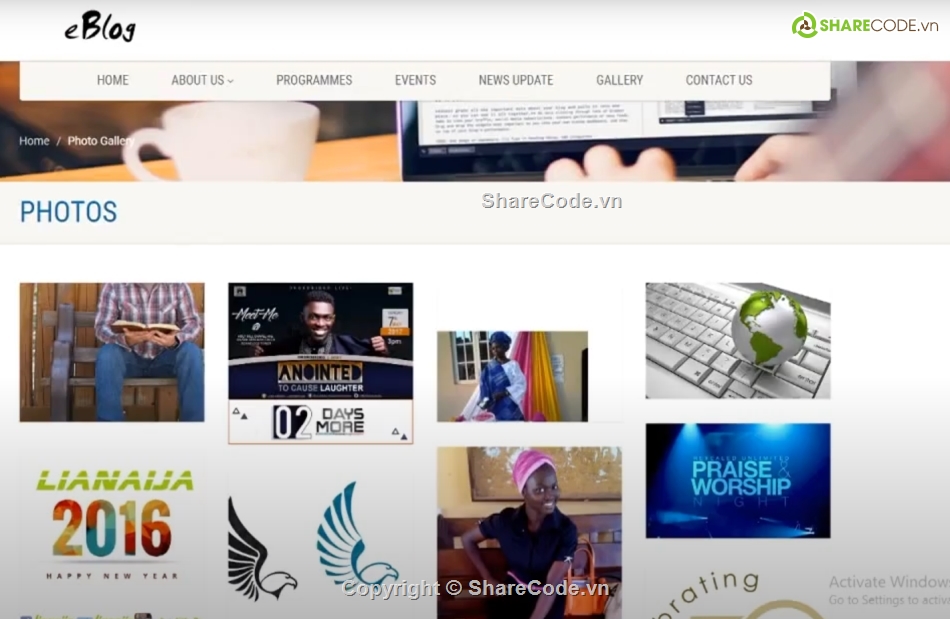 Trang Blog,code web bằng PHP,web bằng php