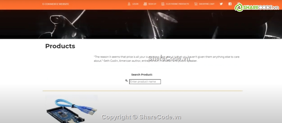 giao diện web,điện tử,thương mại