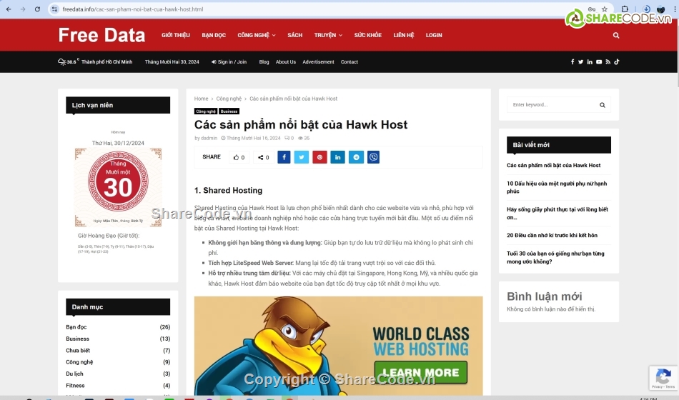 wordpress tin tức,trang tin tức bằng wordpress,theme jnews