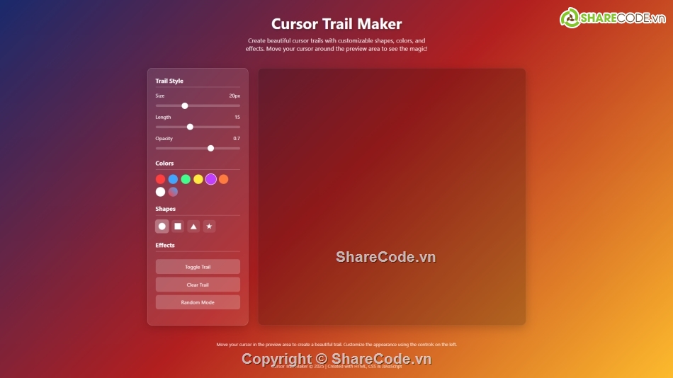 javascript,code cusor,code click