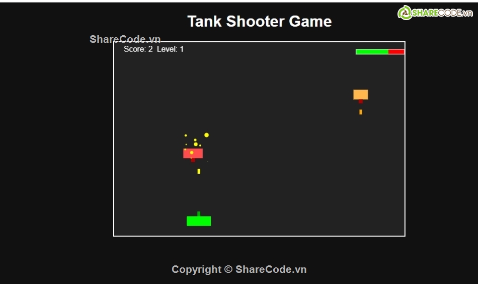 bắn xe tăng,game bắn xe tăng,code game javascript