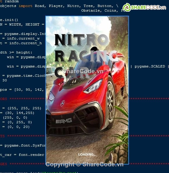 Trò chơi đua xe,Code game đua xe,source game đua xe