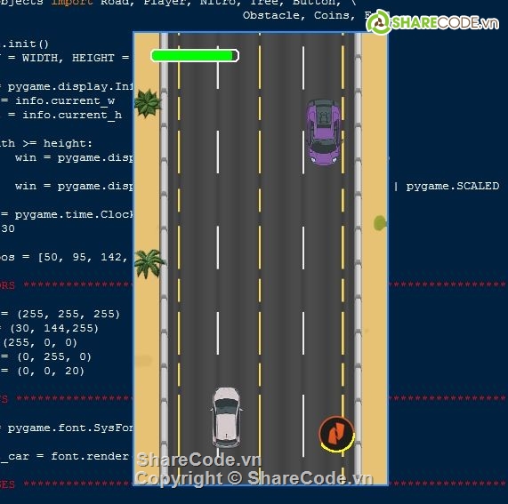 Trò chơi đua xe,Code game đua xe,source game đua xe