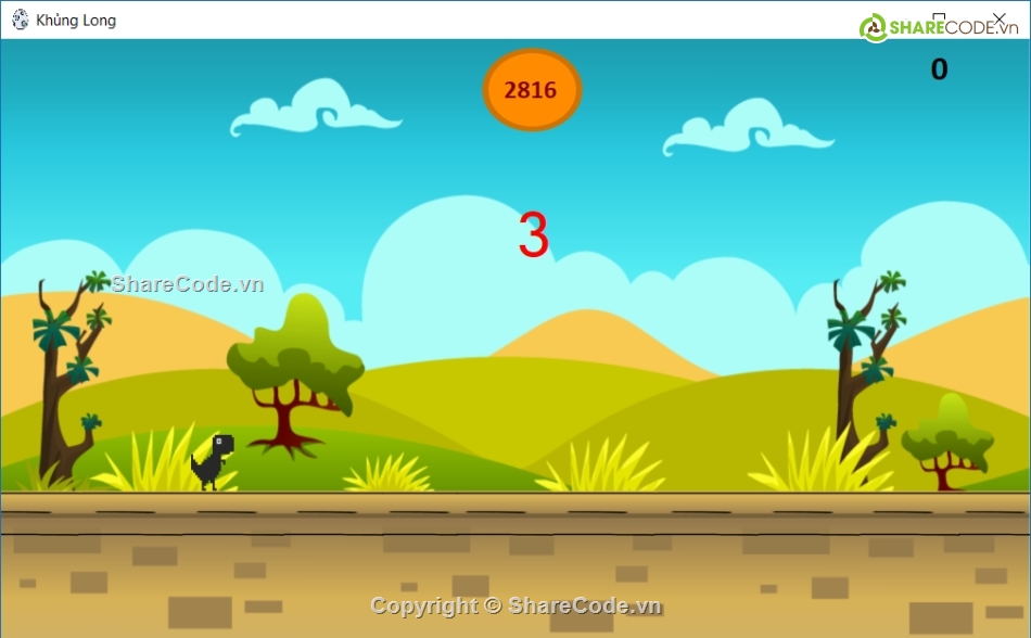 Game Khủng Long,Code game khủng long,Trò Chơi Khủng Long