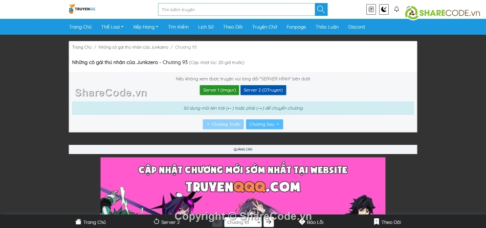 web truyện,theme truyện tranh,Code truyện tranh web đọc truyện,Theme WordPress đọc truyện,website truyện tranh