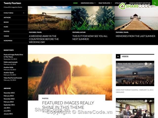 theme,code wed,theme wordpress,Twenty Fourteen