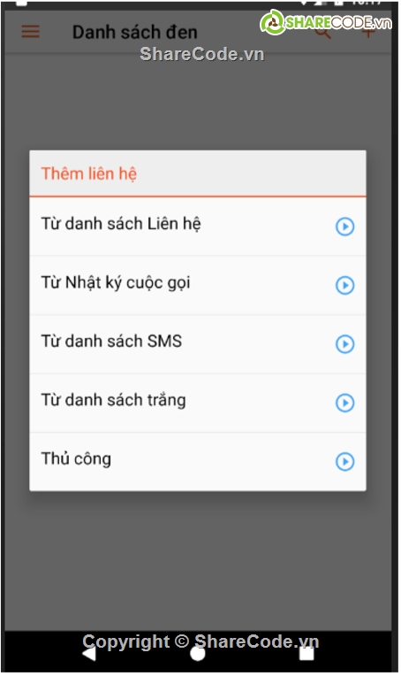 ứng dụng chặn tin nhắn,Ứng dụng android,full báo cáo,chặn tin nhắn,cuộc gọi rác