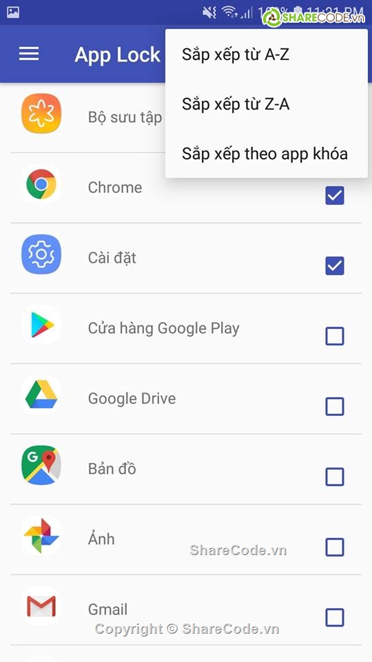 Applock,khóa màn hình,Ứng dụng Applock,Applock android,Ứng dụng android,Ứng dụng