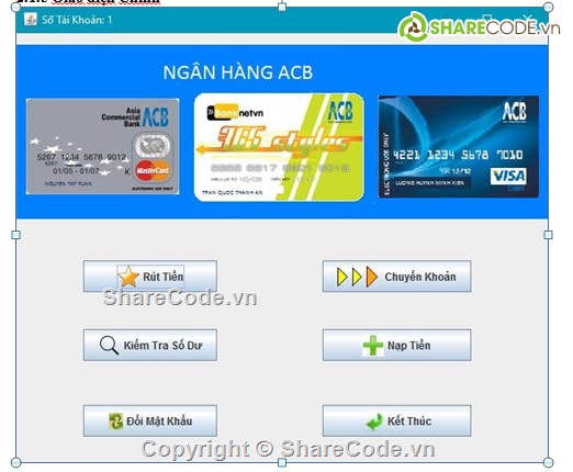 code ứng dụng atm,Ứng dụng ATM,quản lý cây ATM,quản lý thông tin,quản lý tài khoản