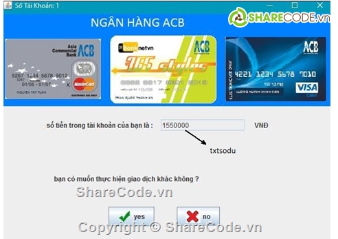 code ứng dụng atm,Ứng dụng ATM,quản lý cây ATM,quản lý thông tin,quản lý tài khoản